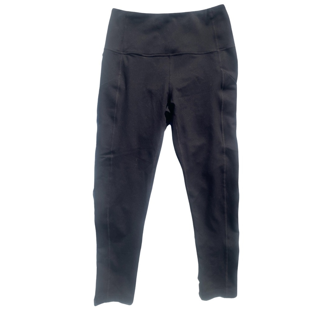 Women’s/Girls Z By Zella Size Medium Black Cropped Leggings Athletic Pants Yoga
